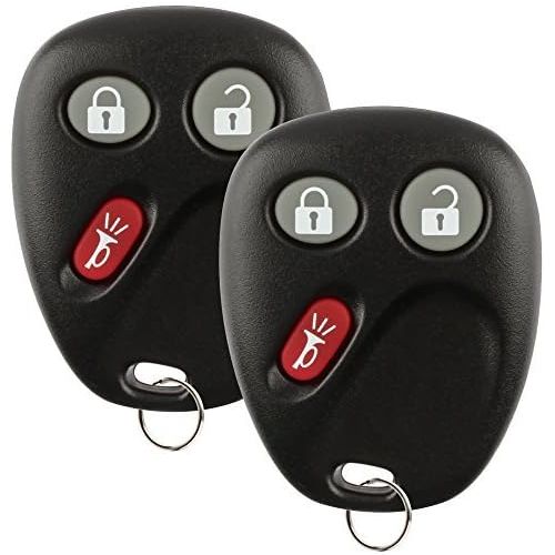  [아마존베스트]Discount Keyless Replacement Key Fob Car Keyless Entry Remote for Yukon Tahoe Suburban Silverado Sierra Avalanche Escalade LHJ011 (2 Pack)