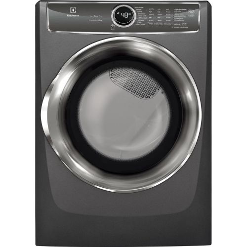  Electrolux Products Electrolux Titanium Front Load Laundry Pair with EFLS627UTT 27 Washer, EFME627UTT 27 Electric Dryer and Two EPWD257UTT Pedestal