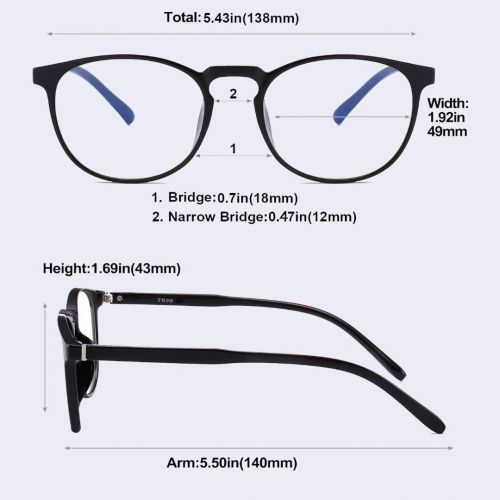  [아마존베스트]FEIYOLD Blue Light Blocking Glasses Women/Men for Computer Use,FDA Approved Anti Eyestrain...