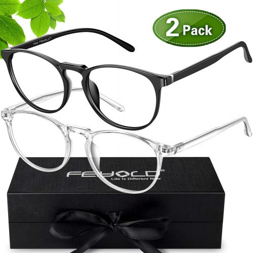  [아마존베스트]FEIYOLD Blue Light Blocking Glasses Women/Men for Computer Use,FDA Approved Anti Eyestrain...