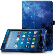 [아마존베스트]Famavala Folio Case Cover Compatible with 8 Fire HD 8 Tablet [8th Generation 2018 / 7th Generation 2017 ] (BlueSky)