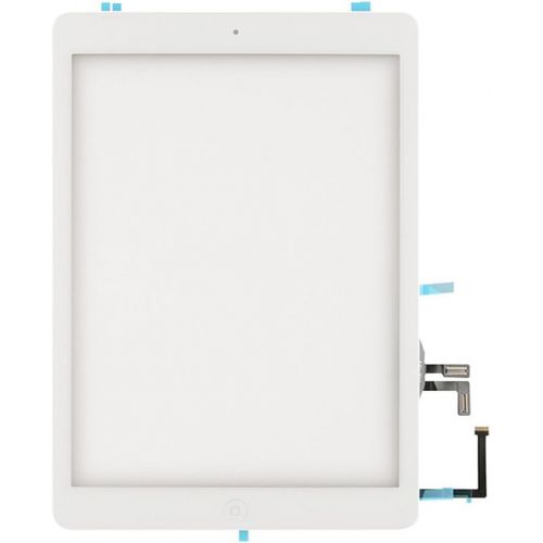  [아마존베스트]FeiyueTech IPad Air 1st Generation (IPad 5) Touch Screen Digitizer Replacement ，Front Glass Assembly -Includes Home Button + Camera Holder+PreInstalled Adhesive with Tools kit (Whi