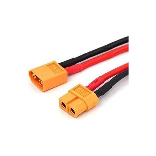  [아마존베스트]Finware 10 Pair XT60 XT-60 Male Female Bullet Connectors Power Plugs with Heat Shrink for RC Lipo Battery