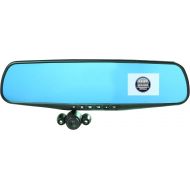 [아마존베스트]Official HD Mirror Cam  As Seen on TV Dash Cam 350°, Motion Detection, 2.5” LCD, 720P HD, Dashboard Camera Video Recorder with Micro SD Card, Loop Recording, Night-Mode (8GB)