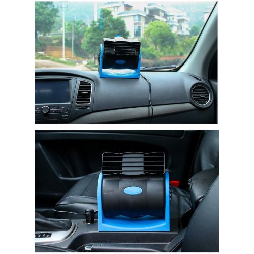  [아마존베스트]HITOPTY 12v Electric Car Dash Fan with Cigarette Lighter Plug for Auto Sedan Vehicle Pickup Van