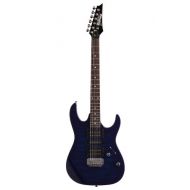 Ibanez GRX70QATBB Electric Guitar - Transparent Blue Burst