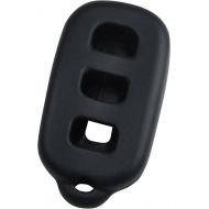 [아마존베스트]KeyGuardz Black Rubber Keyless Entry Remote Key Fob Skin Cover Protector