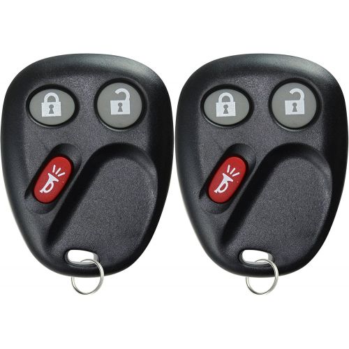  [아마존베스트]KeylessOption Keyless Entry Remote Control Car Key Fob Replacement for LHJ011 (Pack of 2)