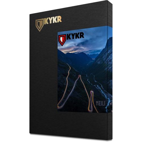  [아마존베스트]Kykr Premium Screen Protector Compatible with 2019 1500 2500 3500 Uconnect 12 Inch Dodge Ram - Anti Glare Scratch Fingerprint Navigation Protection Tempered Glass