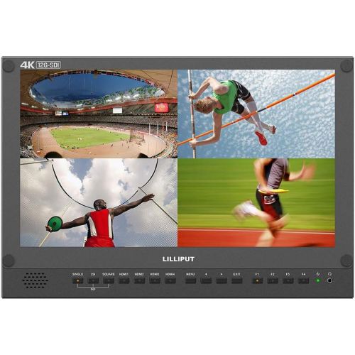  Lilliput BM150-12G 12G-SDI 4K Monitor 38402160 15.6” IPS Broadcast Director Monitor for Camera