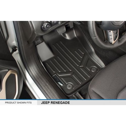  Brand: MAX LINER MAXLINER Floor Mats 1st Row Liner Set Black for 2015-2020 Jeep Renegade