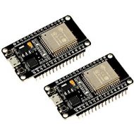 [아마존베스트]MELIFE 2 Pack ESP32 ESP-32S Development Board 2.4GHz Dual-Mode WiFi + Bluetooth Dual Cores Microcontroller Processor Integrated with ESP32s Antenna RF AMP Filter AP STA for Arduino