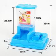 Brand: MaruPet MaruPet Dual Port Pet Dog Cat Bowl,Removable pet Food Water Feeder with Automatic Feeder Dispenser Meal Tray Animal Water Bottle Food Bowl Portion Control