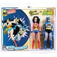 Mattel DC Batman Worlds Greatest Super Heroes Retro Two-Pack Series 3 Wonder Woman & Batman 8 Action Figure 2-Pack
