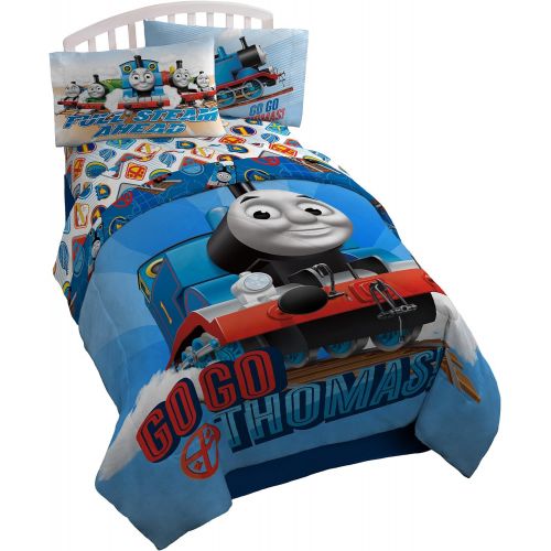  Brand: Mattel Thomas the Tank Engine Go Go Microfiber Twin Comforter