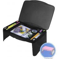 [아마존베스트]Mavo Craft Folding Lap Desk, laptop desk, Breakfast Table, Bed Table, Serving Tray - The lapdesk Contains Extra Storage space and dividers, & folds very easy,great for kids, adults, boys, gir