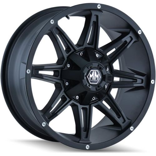  Brand: Mayhem Mayhem Rampage 8090 Wheel with Matte Black Finish (20x9/8x180mm)