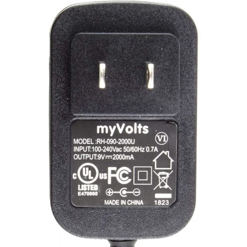  [아마존베스트]MyVolts 9V Power Supply Adaptor Compatible with Dymo LabelMANAGER 150 Label Printer - US Plug