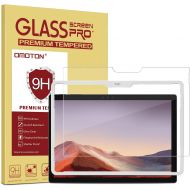 [아마존베스트]OMOTON Screen Protector Compatible with Surface Pro 6 / Surface Pro (5th Gen) / Surface Pro 4 - [Tempered Glass] [High Responsivity] [Scratch Resistant] [High Definition]