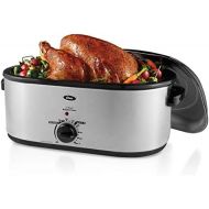 Oster CKSTRS23-SB Roaster Oven, 22-Qt, Stainless Steel