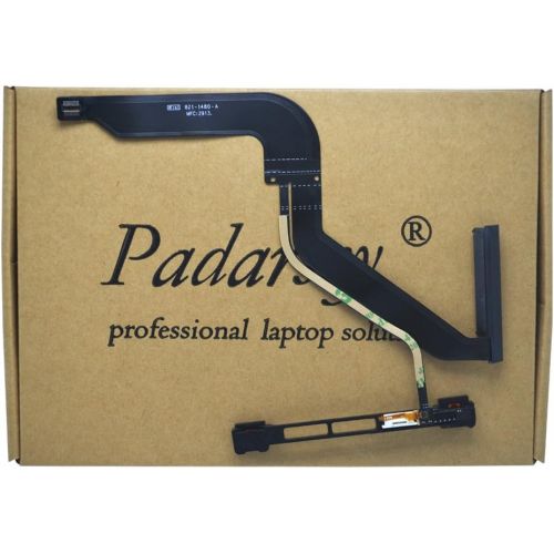  [아마존베스트]Padarsey 923-0104 HDD Hard Drive HD Cable w/IR/Sleep/HD Cable with Bracket for MacBook Pro Unibody 13 A1278 2012 MD101 MD102 821-1480-A (IR/Sleep)(Please Check Your Part NO.is 821-