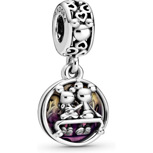  Brand: Pandora Pandora 798866C01 Mickey & Minnie Lucky to the End of Life Charm