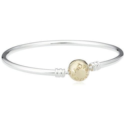  Brand: Pandora Pandora Pearl Vermeil Bracelet of Length 21cm 590718-21