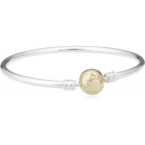  Brand: Pandora Pandora Pearl Vermeil Bracelet of Length 21cm 590718-21