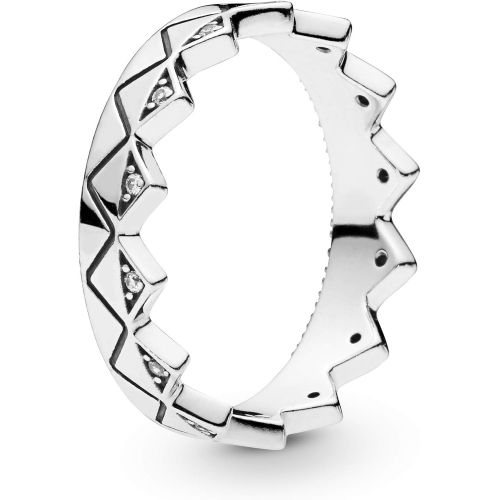  Brand: Pandora Pandora 198033CZ Womens Ring Exotic Crown Silver, Sterling Silver, Silver