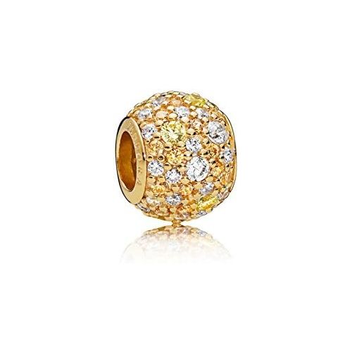  Brand: Pandora Pandora 767052CSY Golden Mix PavBall Charm