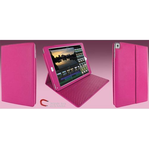  Piel Frama Cinema Leather Case for Apple iPad Pro 9,7, Fuchsia (740P)