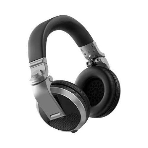 파이오니아 Pioneer Pro DJ DJ Headphones, Silver (HDJ-X5-S)