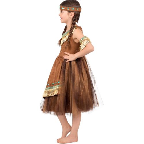  Brand: Princess Paradise Deluxe Native American Princess Child Costume