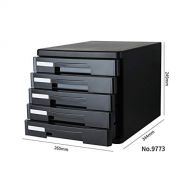 Brand: QSJY File Cabinets QSJY File Cabinets Document Storage Cabinet, Desktop Extension Drawer Office Organizer (Plastic) 26.534.424.9CM (Color : B)