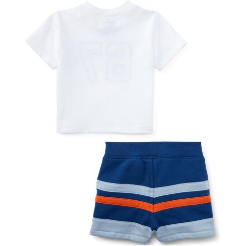  RALPH LAUREN Ralph Lauren Baby Boys Graphic T-Shirt & Striped Shorts Set