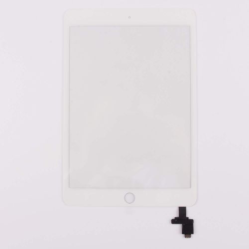  [아마존베스트]Screen Replacement for IPad Mini 3-SRJTEK Touch Screen Digitizer Glass A1599 A1600,Repair Parts with IC Chip Assembly Kits,Tempered Glass Included (White)