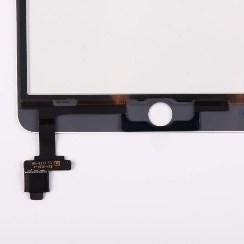  [아마존베스트]Screen Replacement for IPad Mini 3-SRJTEK Touch Screen Digitizer Glass A1599 A1600,Repair Parts with IC Chip Assembly Kits,Tempered Glass Included (White)