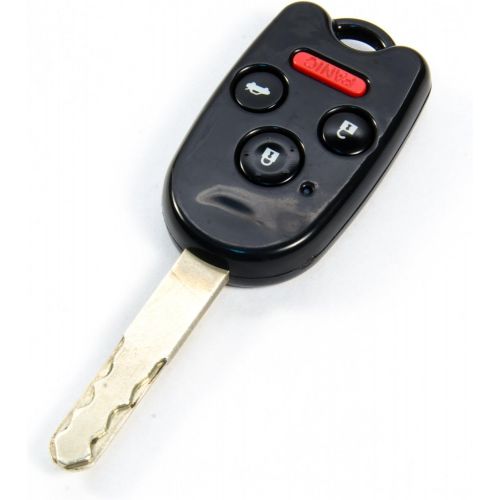  [아마존베스트]STAUBER Best Honda Key Shell Replacement for Accord, Ridgeline, Civic, and CR-V - KR55WK49308, N5F-A05TAA, N5F-S0084A - NO Locksmith Required Using Your Old Key and chip! - Black