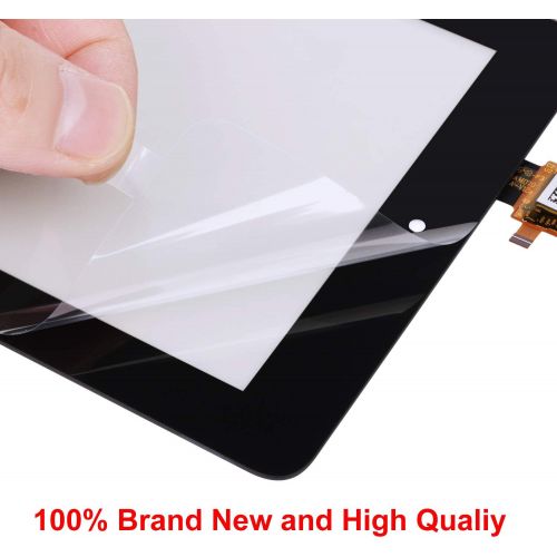  [아마존베스트]S-Union New Replacement Touch Screen Digitizer for Amazon Kindle Fire 7 5th SV98LN 7 Black (Comes with Tools and Adhesive)