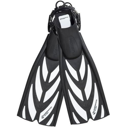  Brand: Sherwood Sherwood Fusion Spring Strap Dive Fins