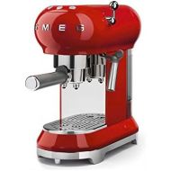 Brand: Smeg ECF01Espresso Coffee Maker with Filter Holders, red