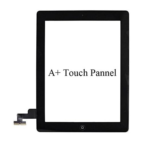  [아마존베스트]Sunny iPad 2 A1395 A1396 A1397 Screen Replacement Digitizer Glass Assembly(Black) - Includes Home Button Camera Holder Pre Installed Adhesive Stickers Bezel Frame and Professional Tool K