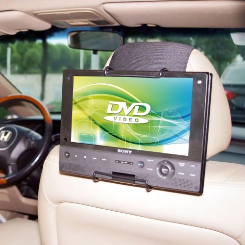  [아마존베스트]TFY Car Headrest Mount Holder for Sylvania SDVD9805 Portable DVD Player (Also fit All 7 inch - 10 inch Swivel Screen Portable DVD Player)