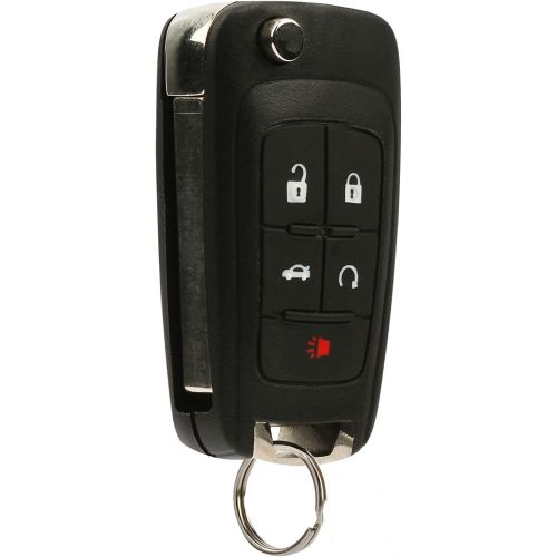  [아마존베스트]Key Fob fits 2010-2017 Buick Allure Encore Lacrosse Regal Verano / Chevy Camaro Cruze Equinox Impala Malibu Sonic / GMC Terrain Keyless Entry Remote Flip 2010 2011 2012 2013 2014 2