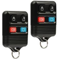 [아마존베스트]Key Fob Keyless Entry Remote fits Ford, Lincoln, Mercury, Mazda Mustang Explorer Escape Focus Fusion Taurus , Set of 2)