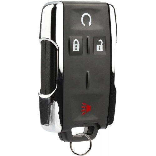  [아마존베스트]Key Fob Keyless Entry Remote Start fits Chevy Silverado Colorado/GMC Sierra Canyon 2014 2015 2016 2017 (M3N-32337100 Chrome)