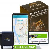 [아마존베스트]GPS Tracker VyncsPro No Monthly Fee 3G OBD Car Tracker Real Time GPS 1 Year Data Plan Included 60 Seconds GPS, Live Map, Teen Unsafe Driving Alert, Car Health, Recall, Fuel Report