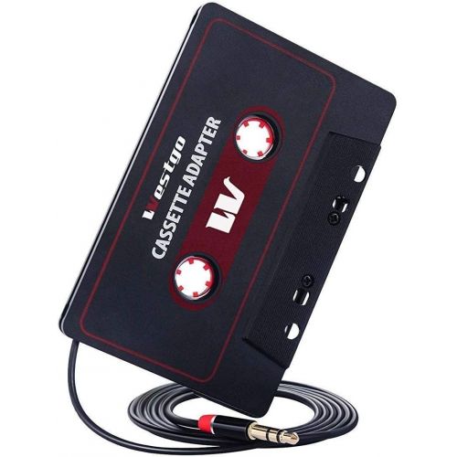  [아마존베스트]Westgo Gezan Audio Aux Cassette AdapterCar Cassette AdapterAudio Cassette PlayerRetro and Vintage Cassette Adapter