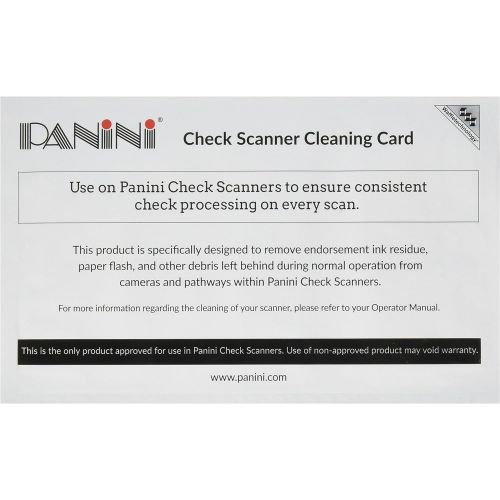  [아마존베스트]Panini Check Scanner Cleaning Cards featuring Waffletechnology (15 cards)