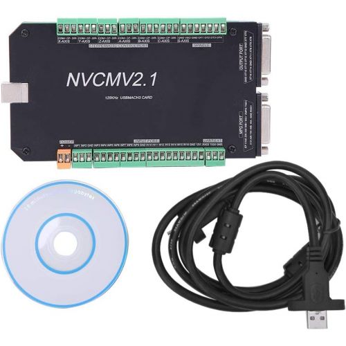  Wal front MACH3 Motion Card NVCM 5 Axis USB CNC Controller Interface Board Card for Stepper Motor